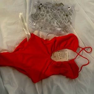 AlmaMia brand new one piece bathing suit.
